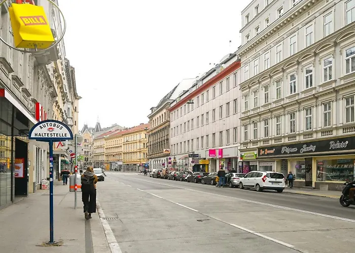 For 4 With Kitchen Near Naschmarkt & U4 Metro Apartamento *